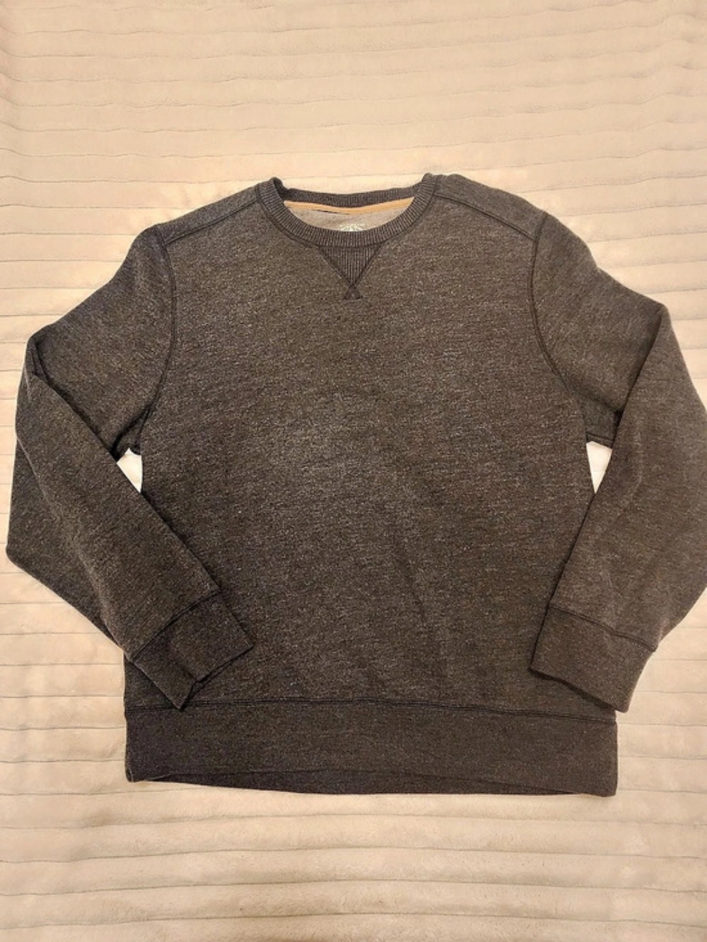 G.H. Bass & Co. Men's Pullover Crew Neck Sweatshirt Cotton Blend Crewneck